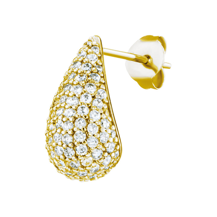 Julie Julsen Ohrstecker Crystal Drop - JJER32991-G