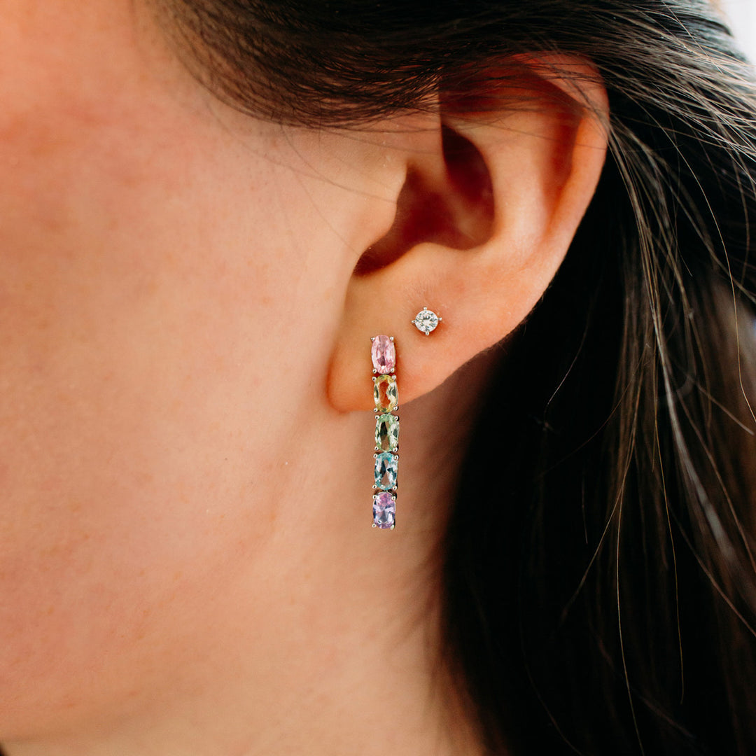 Julie Julsen Ohrstecker Crystal Line - JJER33360-3S
