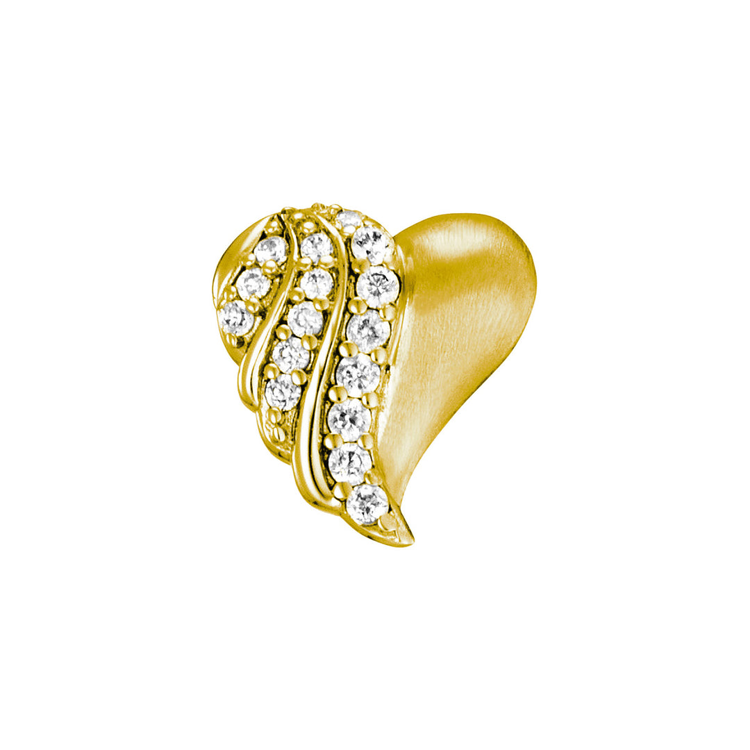 Julie Julsen Ohrstecker Heart - JJER33846-G