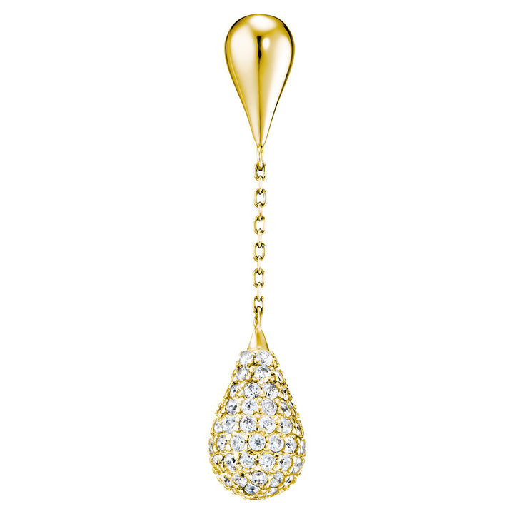 Julie Julsen Ohrstecker Crystal Drop - JJER33849-G