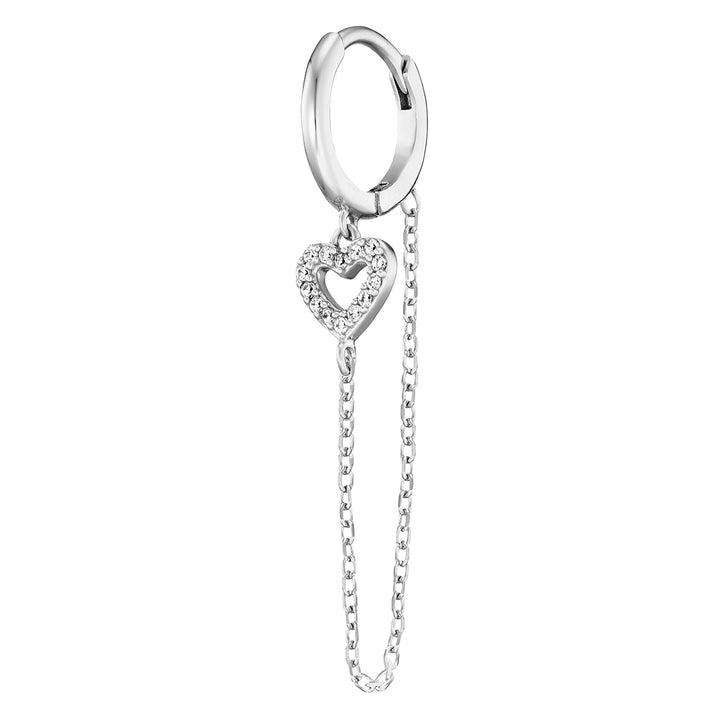 Julie Julsen Creolen Heart - JJER34210-4S