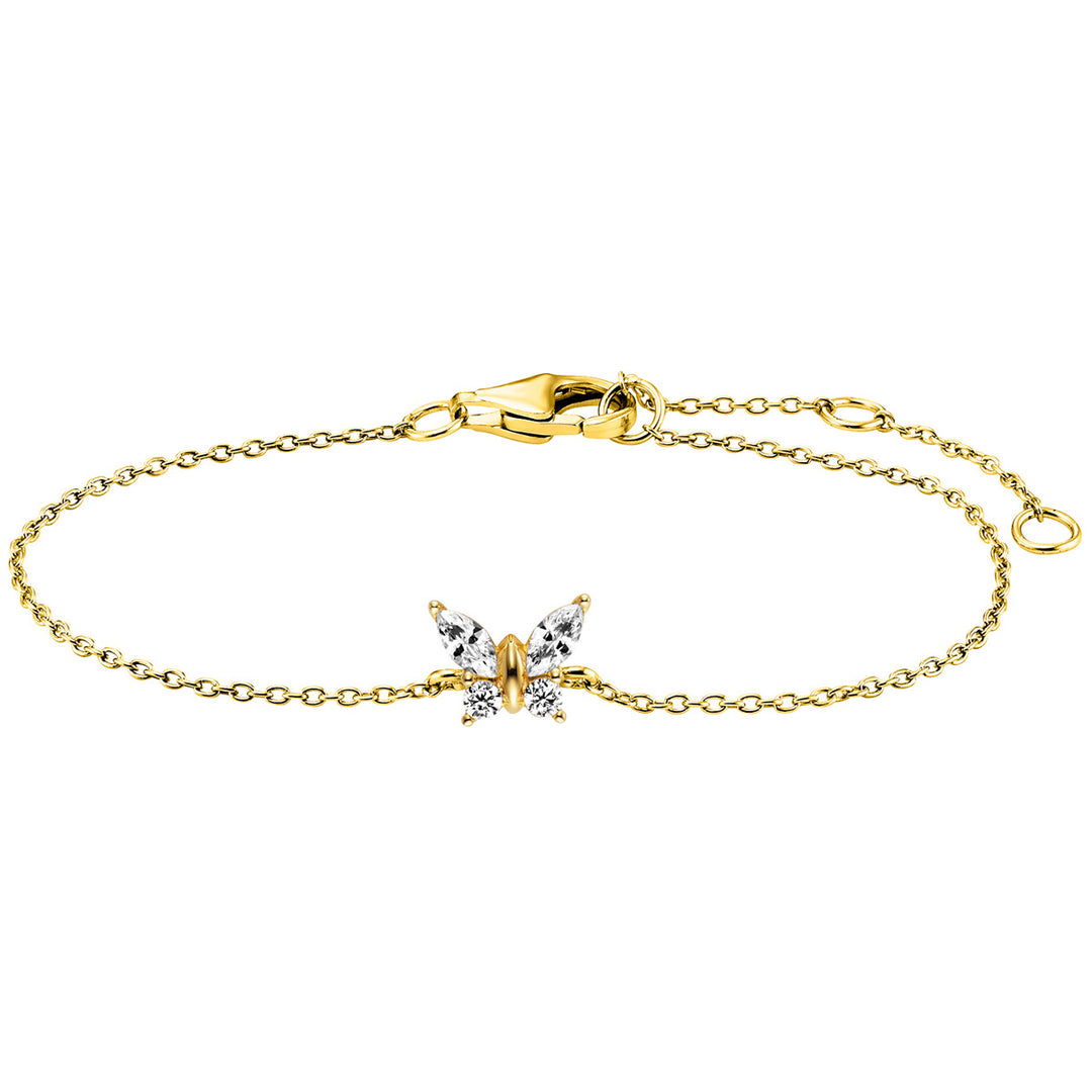 Julie Julsen Kids Armband Buttertly - JJKBR34457-G