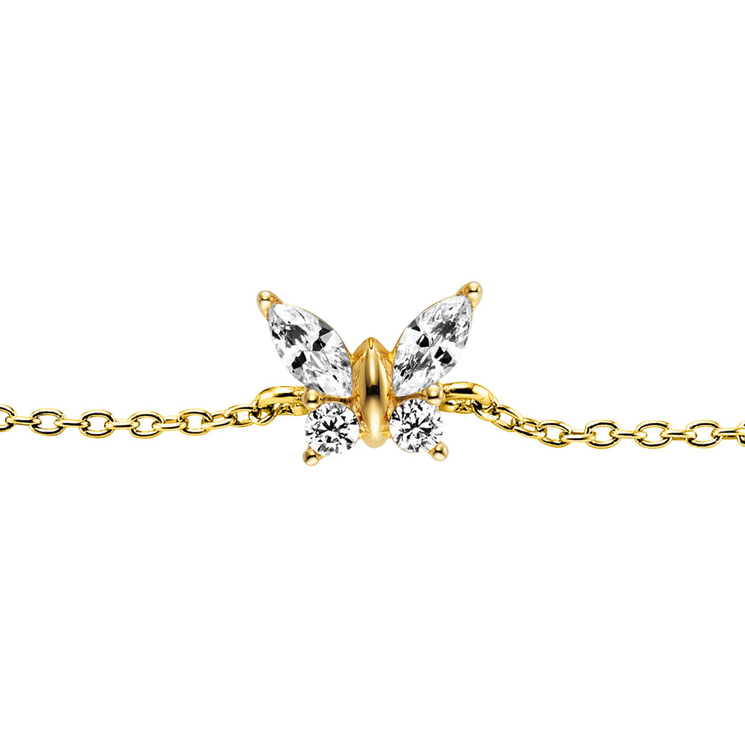 Julie Julsen Kids Armband Buttertly - JJKBR34457-G