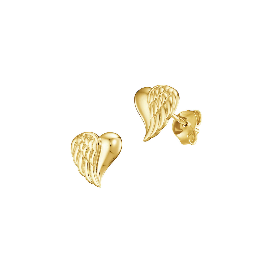 Julie Julsen Kids Heartwing Stud Earrings - JJKER34452-G