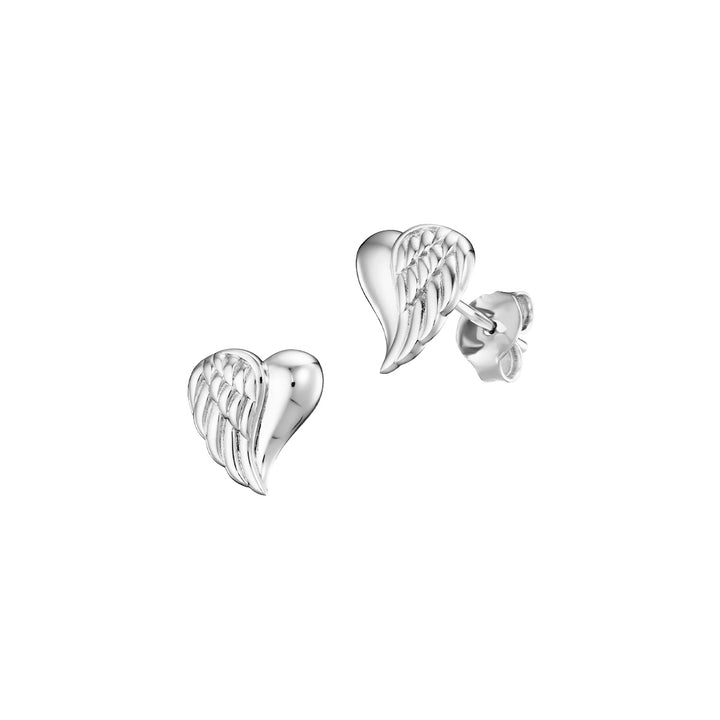 Julie Julsen Kids Stud Earrings Heartwing - JJKER34452-S