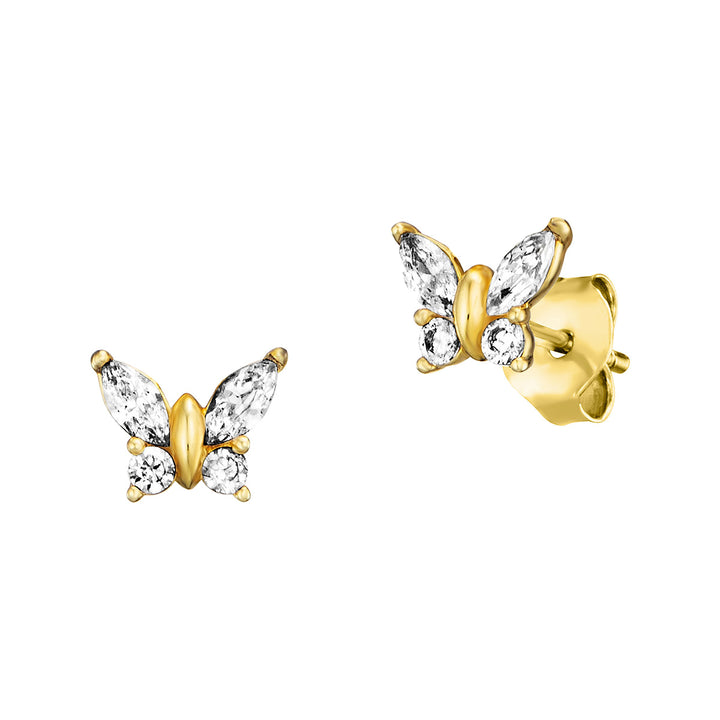 Julie Julsen Kids Ohrstecker Buttertly - JJKER34455-G
