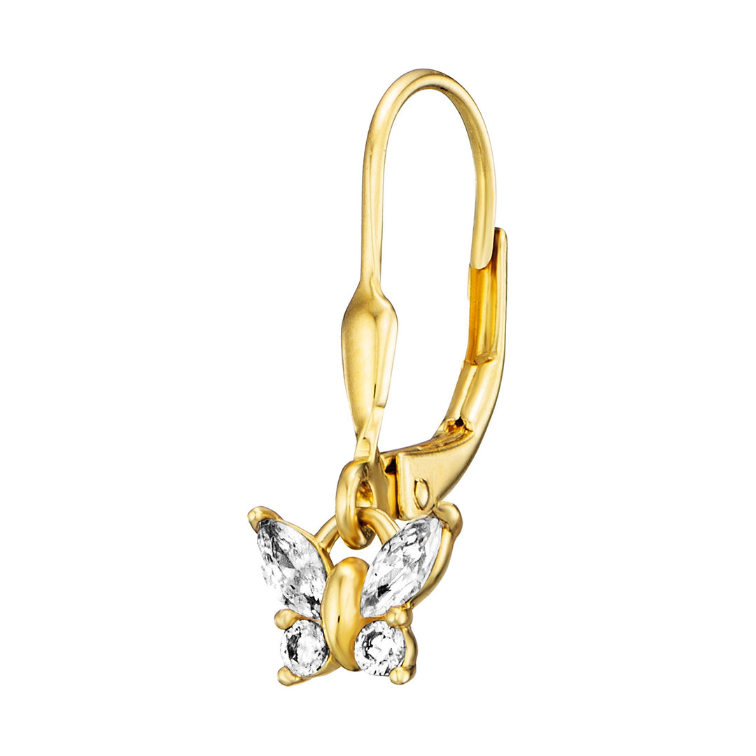 Julie Julsen Kids Ohrhänger Buttertly - JJKER34456-G
