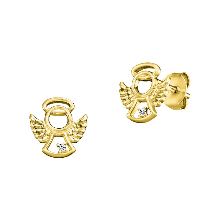Julie Julsen Kids Stud Earrings Angel - JJKER34698-G