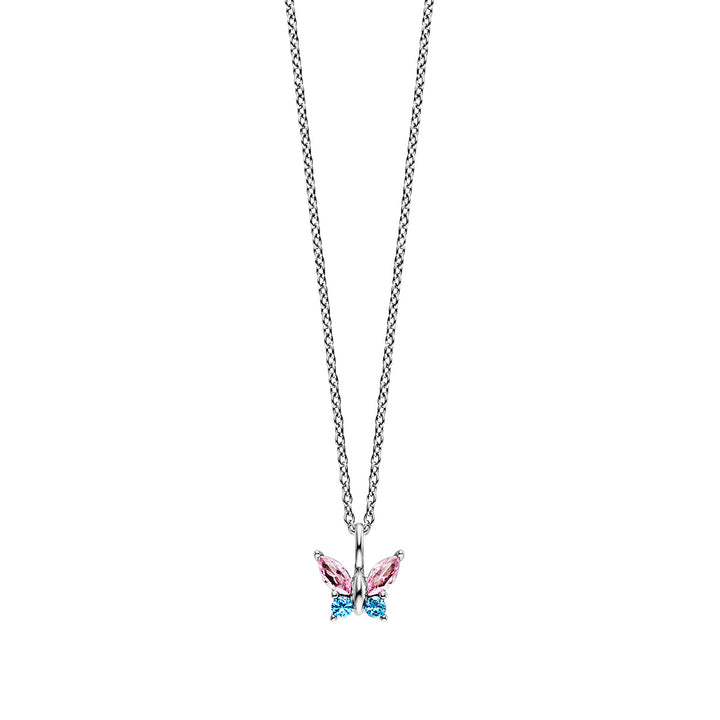Julie Julsen Kids Halskette mit Anhänger Buttertly - JJKNE34454-2S