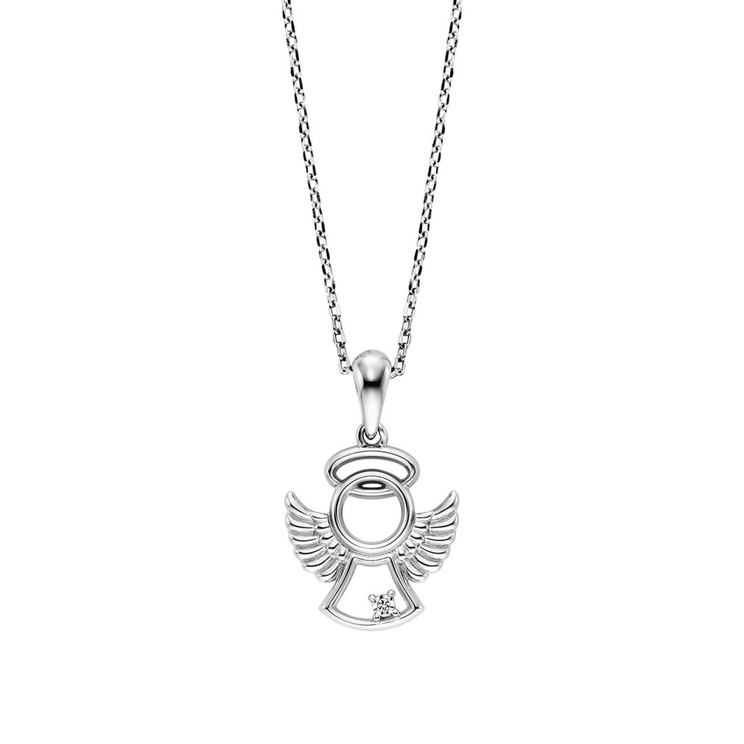 Julie Julsen Kids Halskette mit Anhänger Angel - JJKNE34699-S
