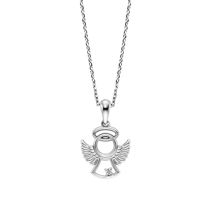 Julie Julsen Kids Halskette mit Anhänger Angel - JJKNE34699-S