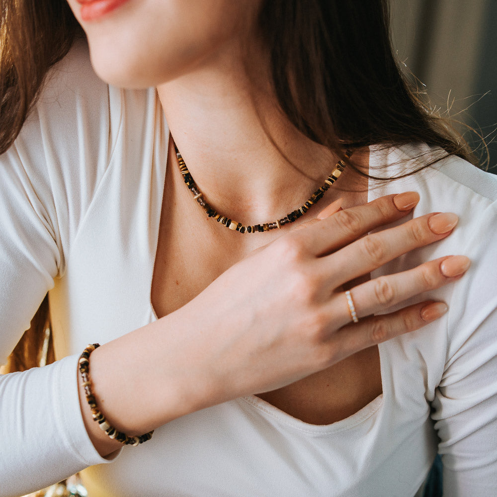 Julie Julsen Loving Stones Halskette - JJNE01299.TI