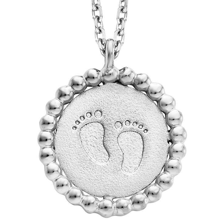 Julie Julsen Halskette Baby Fussabdruck - JJNE01369.1