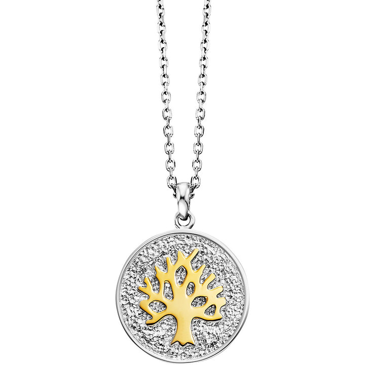 Julie Julsen Necklace with Tree of Life Pendant - JJNE01388.13
