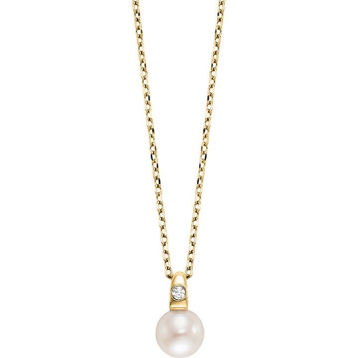 Julie Julsen Halskette mit Anhänger Pearl - JJNE06-6G