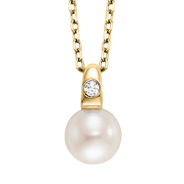 Julie Julsen Halskette mit Anhänger Pearl - JJNE06-6G