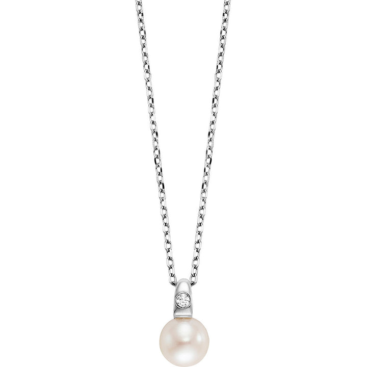 Julie Julsen Halskette mit Anhänger Pearl - JJNE06-6S