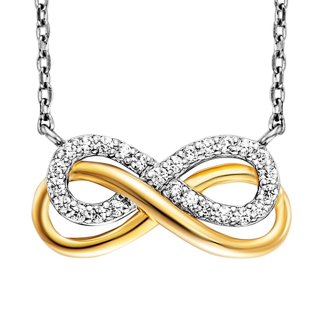 Julie Julsen Halskette mit Anhänger Infinity - JJNE31456.3.SG