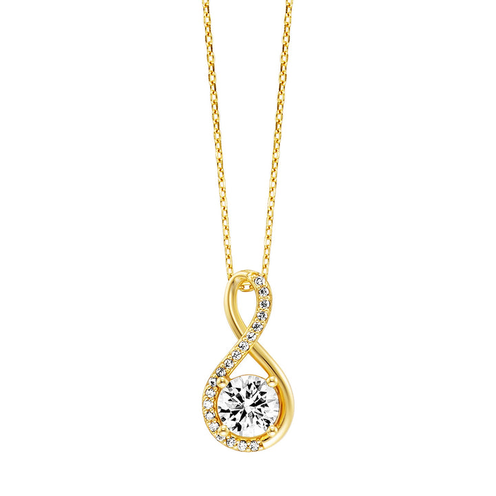 Julie Julsen Necklace with Pendant Infinity - JJNE33376-2G