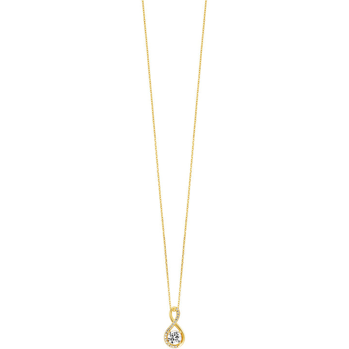 Julie Julsen Halskette mit Anhänger Infinity - JJNE33376-2G