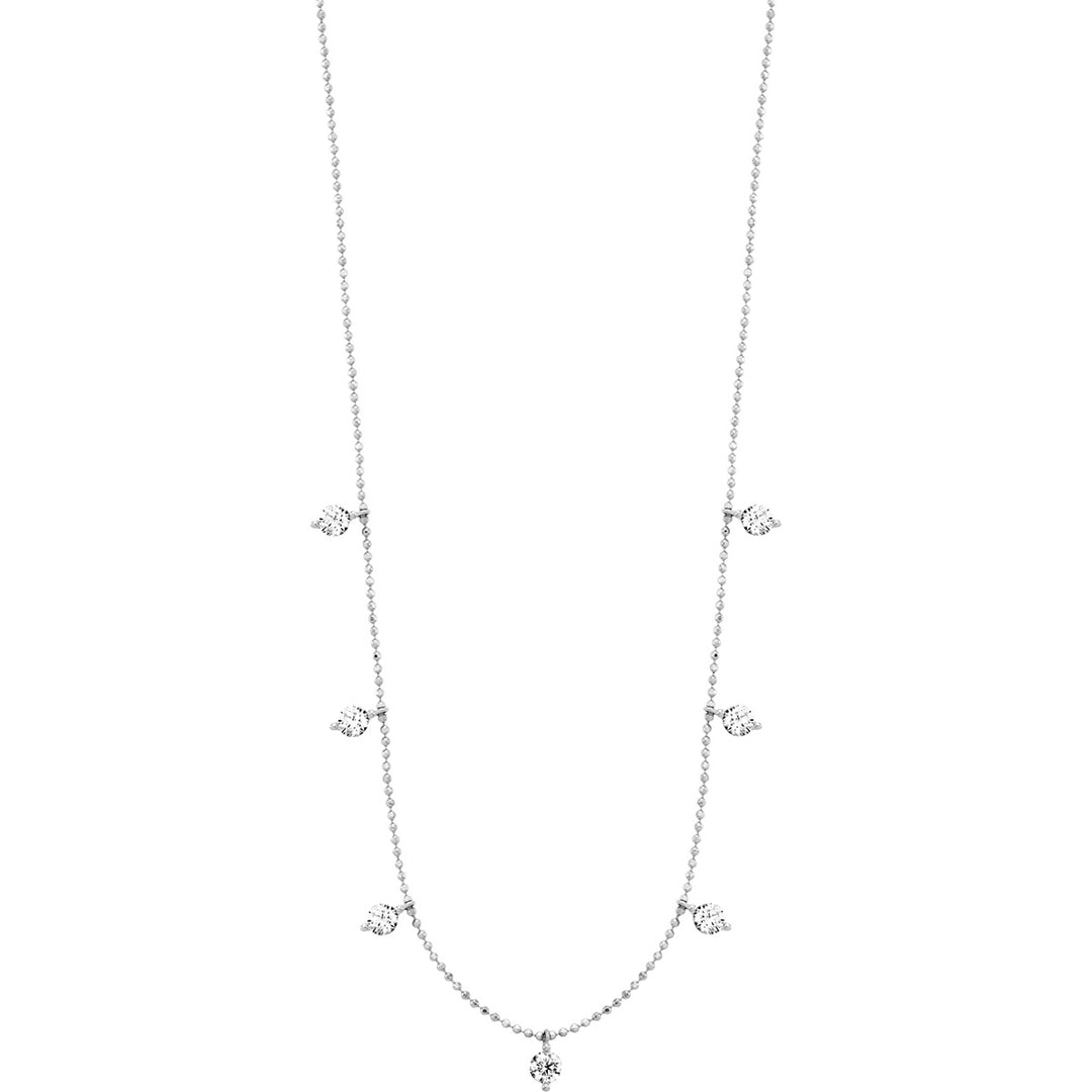 Julie Julsen Hanging Crystal Halskette mit Anhänger - JJNE33702S