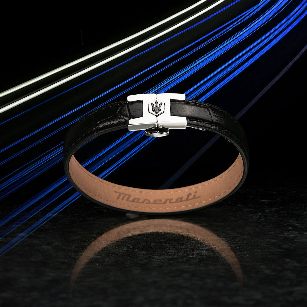 Maserati Leather Armband - JM226AVE41