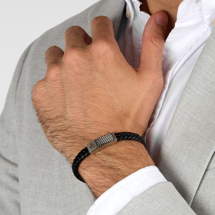 Maserati Recycled Leather Armband - JM424AVE26
