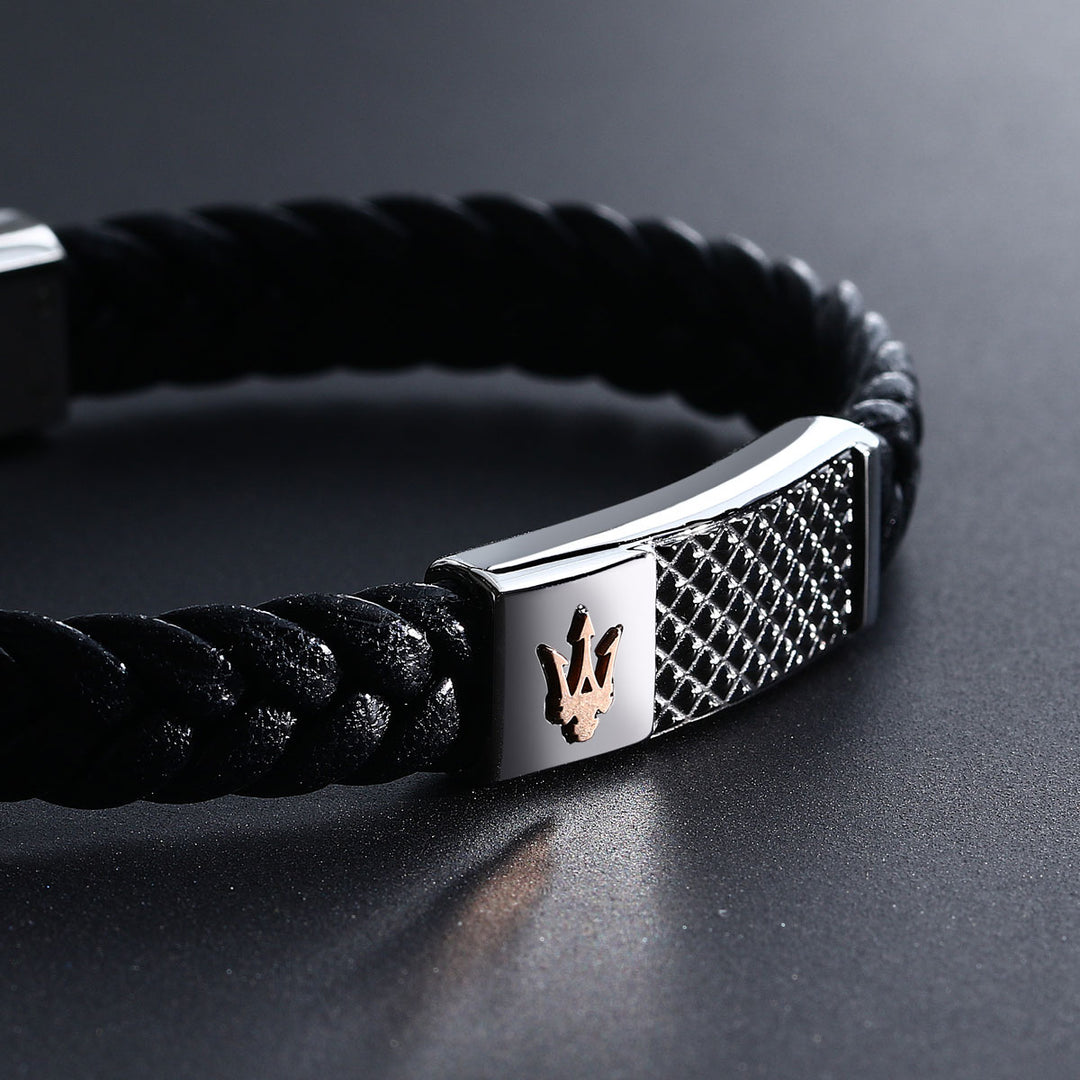 Maserati Recycled Leather Armband - JM424AVE26