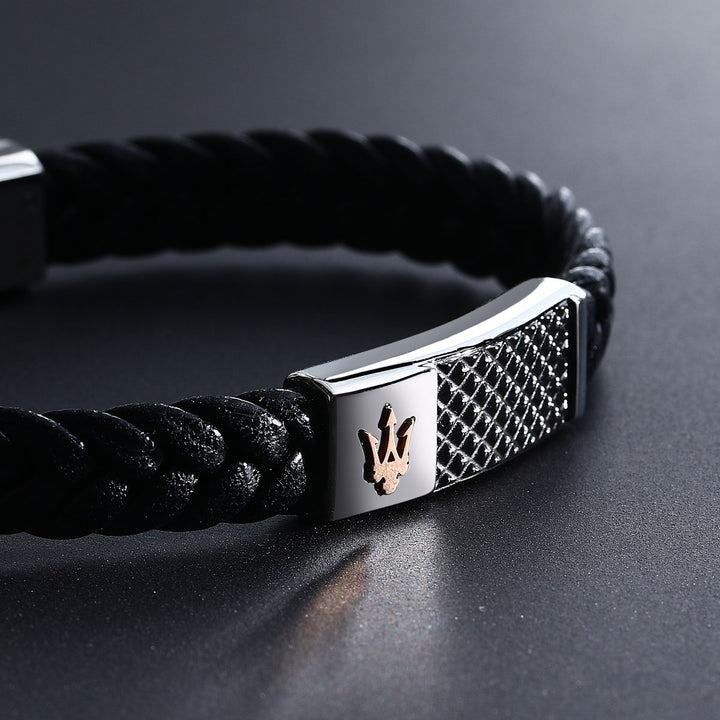 Maserati Recycled Leather Armband - JM424AVE26