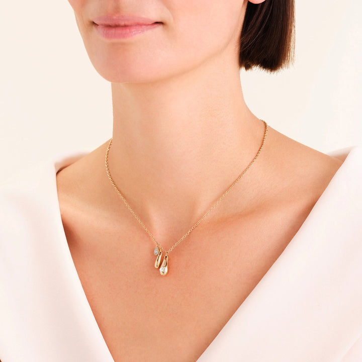 Rosefield Bold Solitary Charms Halskette - JNBCG-J1209