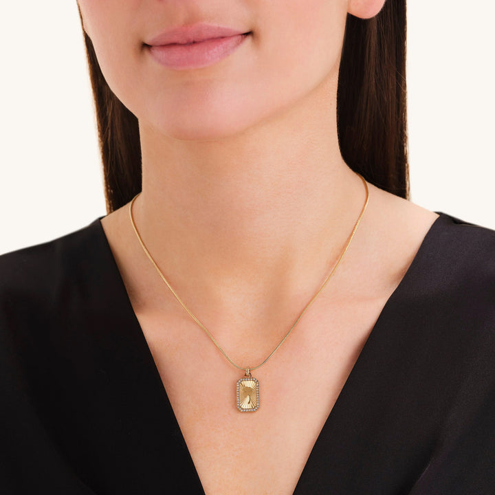 Rosefield Clover Amulet Halskette - JNCAG-J1272