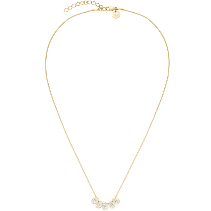 Rosefield Playful Crystals Multi Drops Halskette - JNCDG-J1177