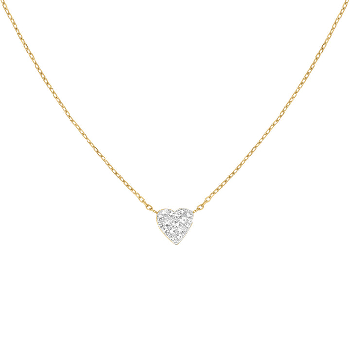 Rosefield Pave Heart Halskette - JNPHG-J1273