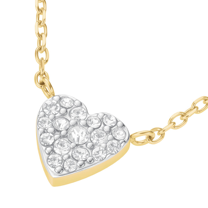 Rosefield Pave Heart Halskette - JNPHG-J1273