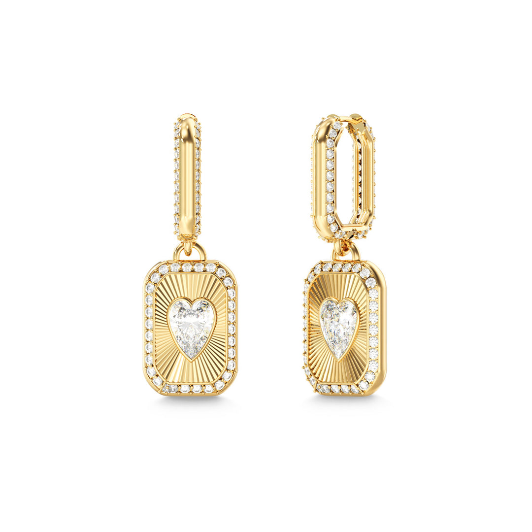 Guess Orecchini Crystal Love - JUBE06354JWYGT-U