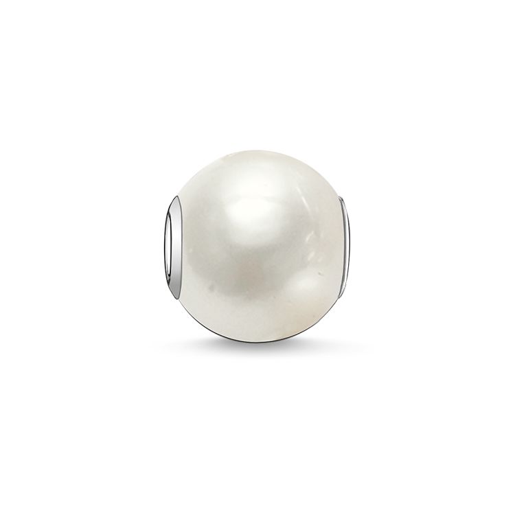 Thomas Sabo Bead Weisse Süsswasserzuchtperle - K0004-082-14