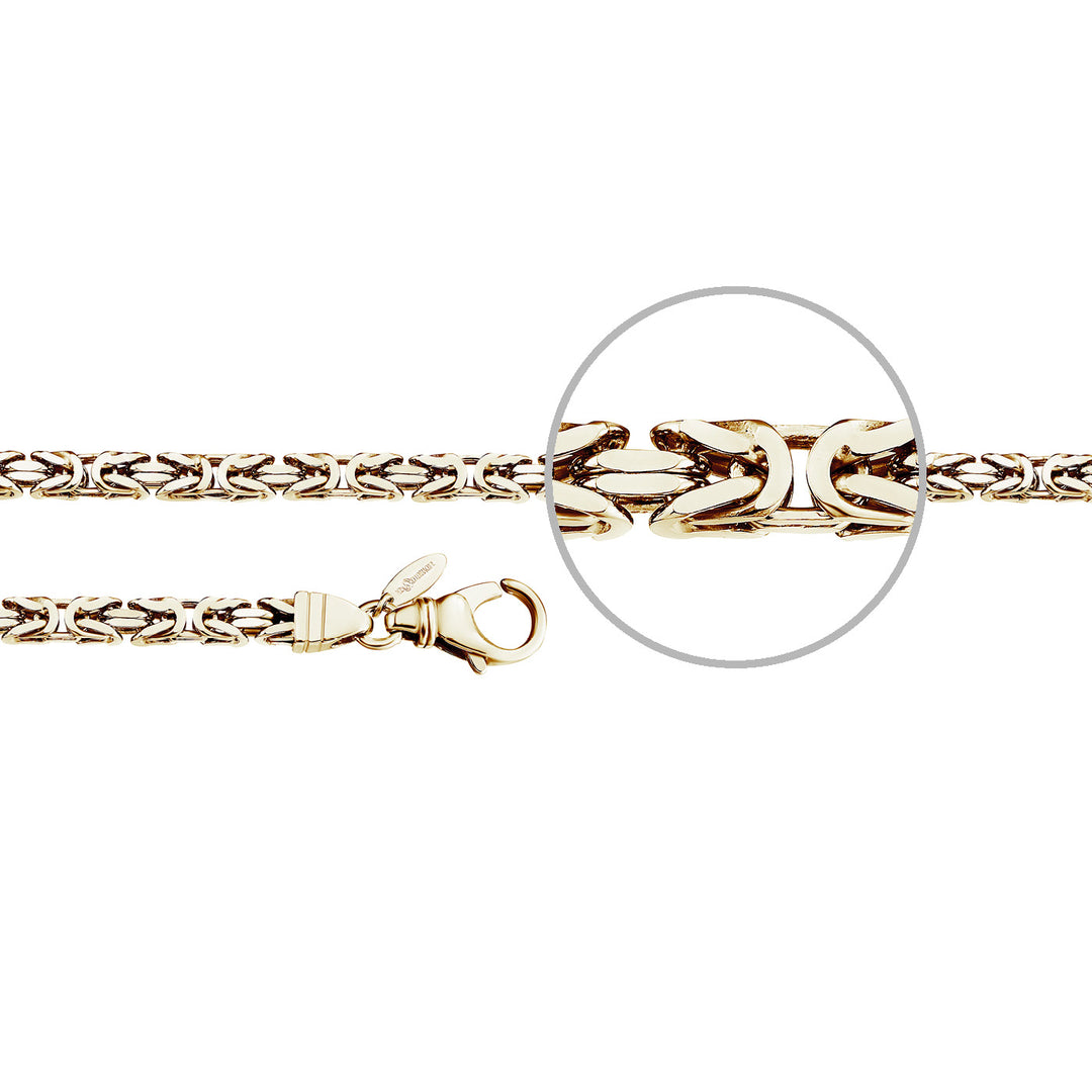 Der Kettenmacher Königsarmband Gold Diamantiert
