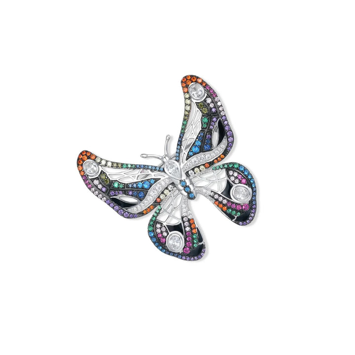 Seinerzeit Kalypso Schmetterling Anhänger/Brosche - SZA-3990-394