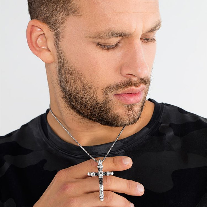 Thomas Sabo Venezia Halskette geschwärzt - KE1108-001-12