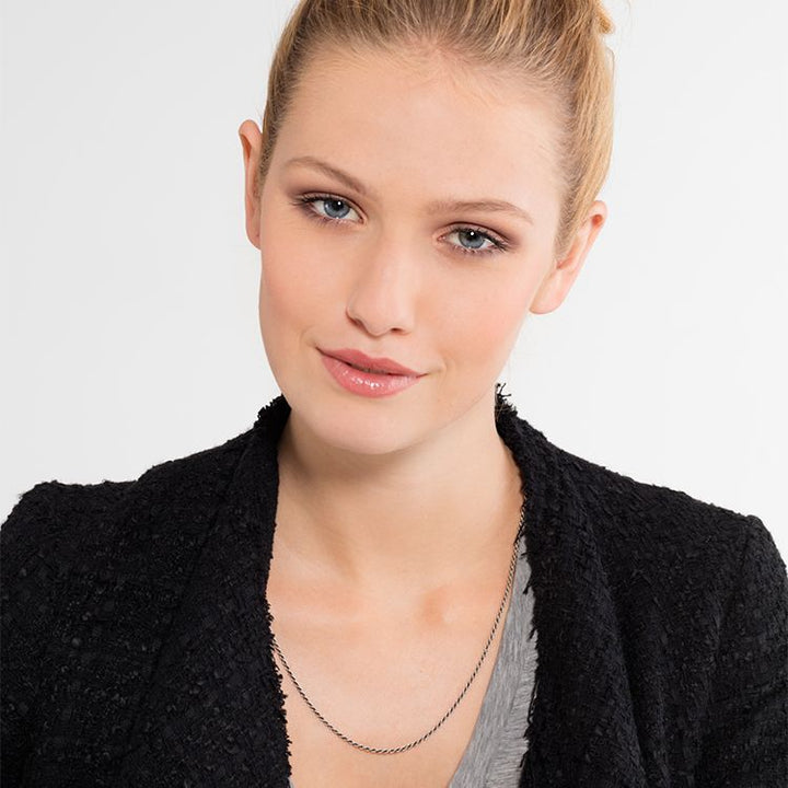 Thomas Sabo Kordelkette geschwärzt - KE1349-637-12