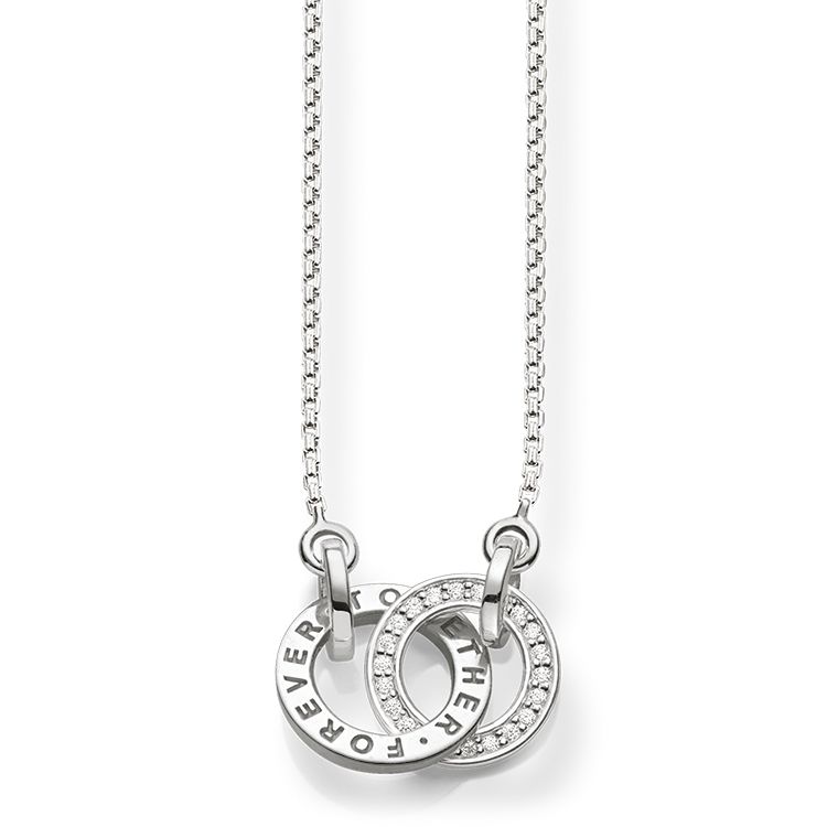 Thomas Sabo Halskette Forever Together Klein Silber - KE1488-051-14-L45V