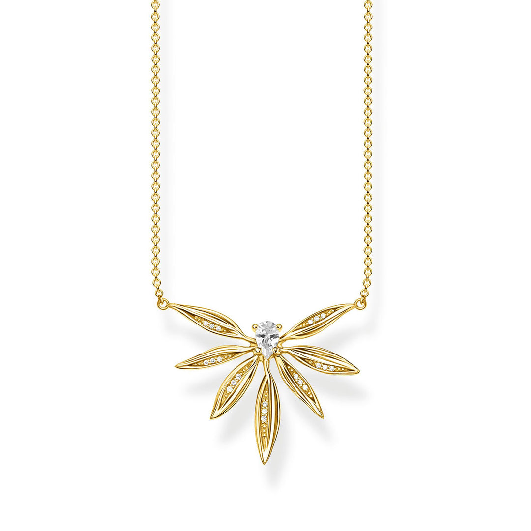 Thomas Sabo Kette Blätter Gold - KE1949-414-14-L45v