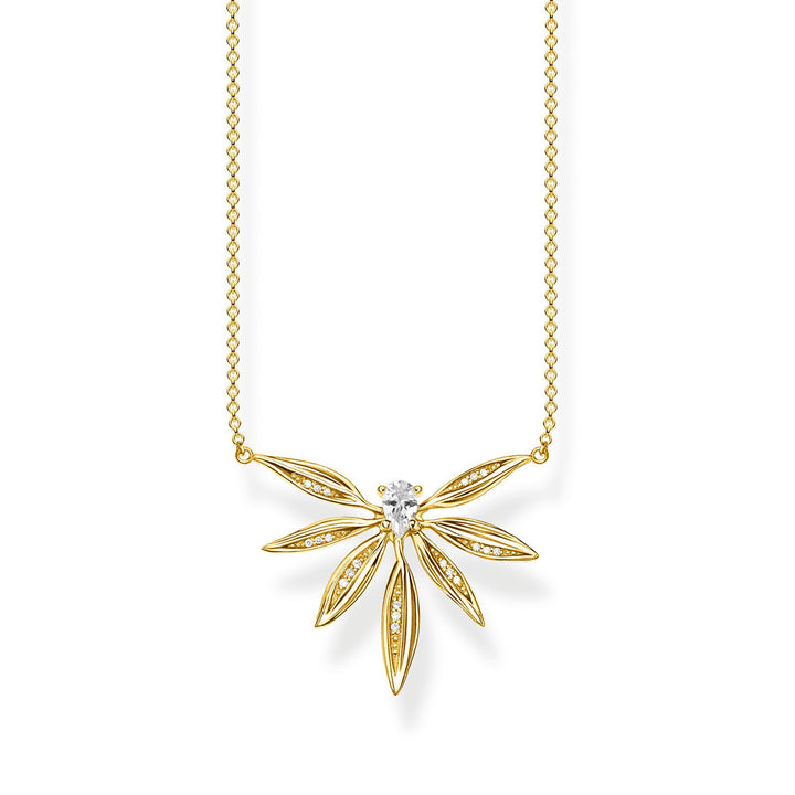 Thomas Sabo Kette Blätter Gold - KE1949-414-14-L45v