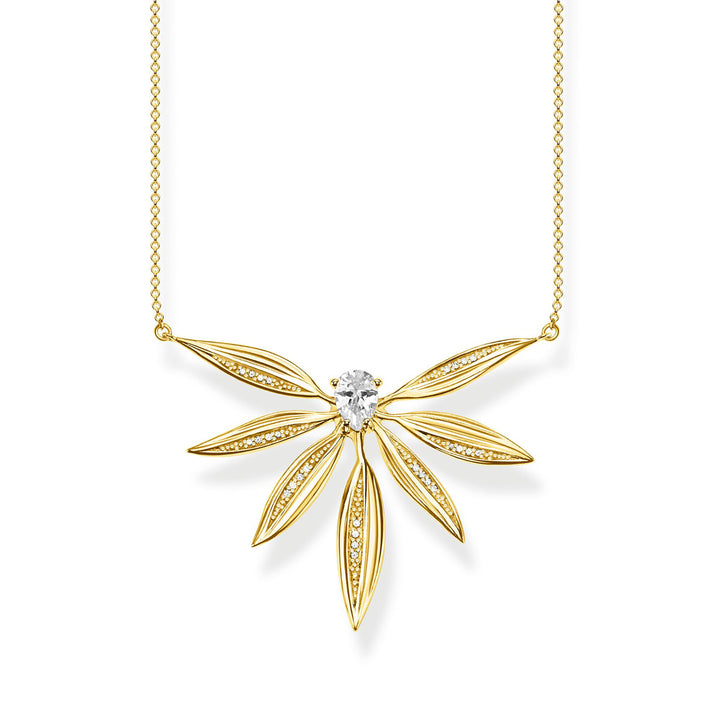 Thomas Sabo Kette Blätter Gross Gold - KE1950-414-14-L45v