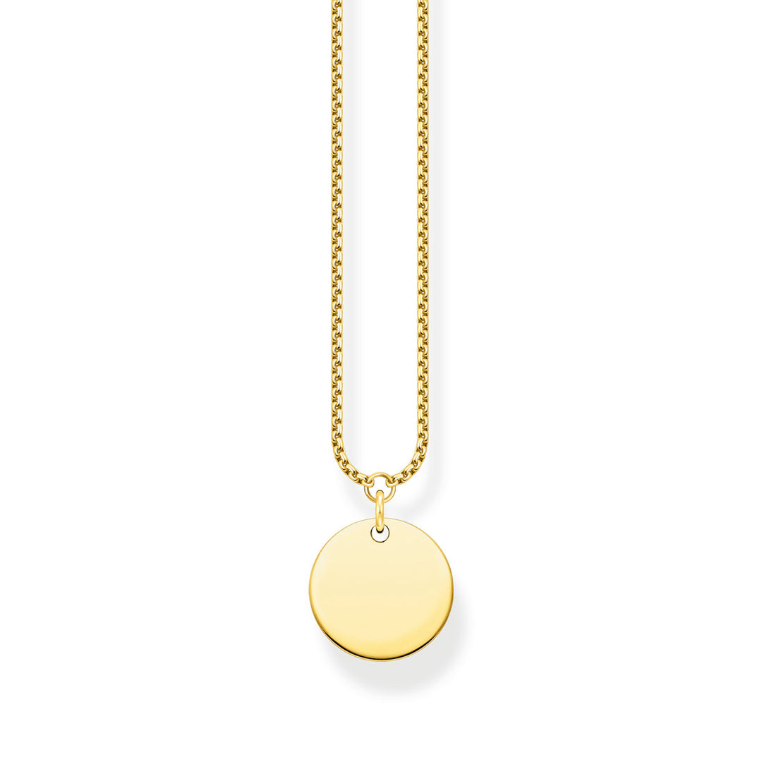 Thomas Sabo Halskette Mit Coin Gold - KE1958-413-39-L45V