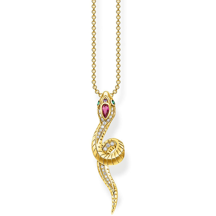 Thomas Sabo Halskette Schlange Gold - KE1992-488-7-L45V