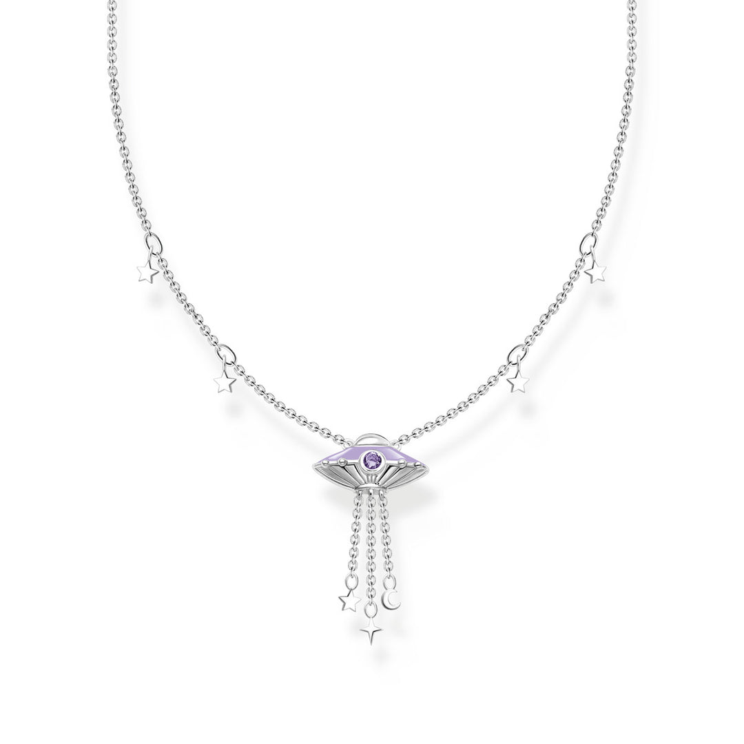 Thomas Sabo Halskette mit Ufo und Stern Anhängern Silber - KE2197-041-21-L45V