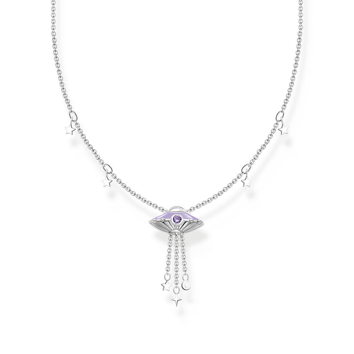 Thomas Sabo Halskette mit Ufo und Stern Anhängern Silber - KE2197-041-21-L45V