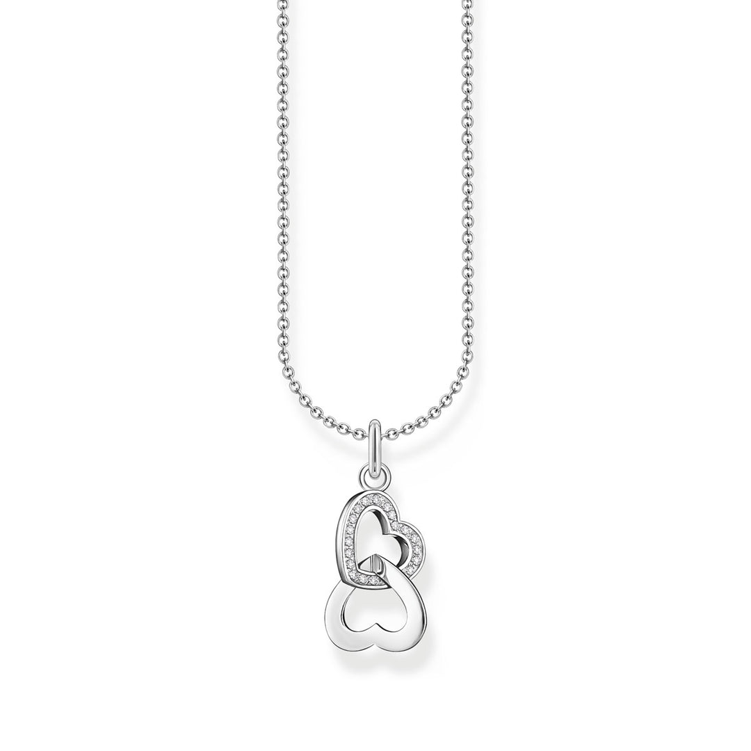 Thomas Sabo Necklace with Pendant Intertwined Hearts Silver - KE2267-051-14-L45V