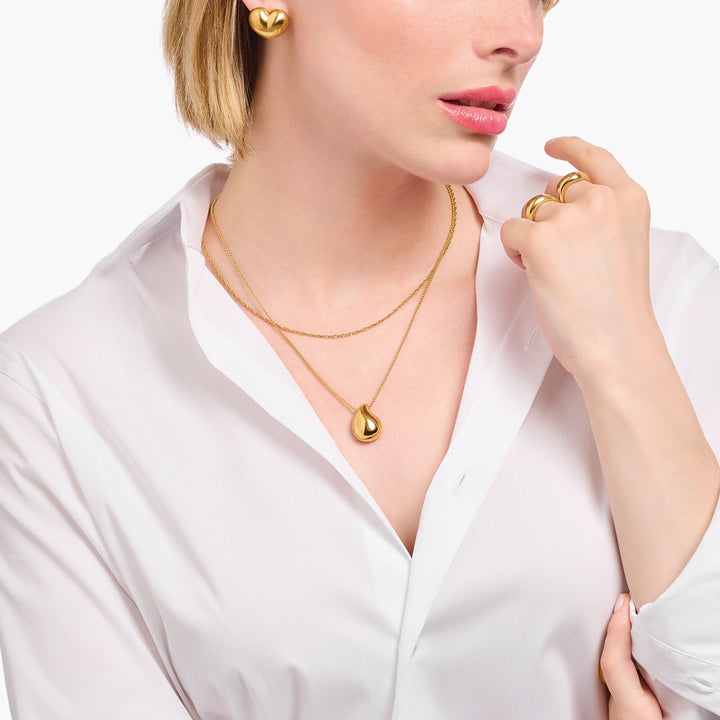 Thomas Sabo Singapurkette vergoldet - KE2284-413-39-L45V